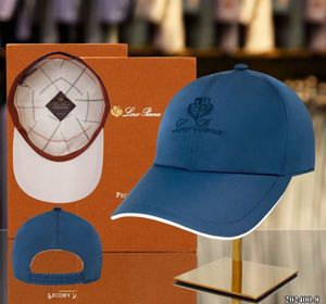 Loro Piana Hommes Femmes Casquettes De Mode Casquette De Baseball Coton Cachemire Chapeaux Chapeaux Équipés D'été Snapback Broderie Casquette Chapeaux De Plage Y6P1 #