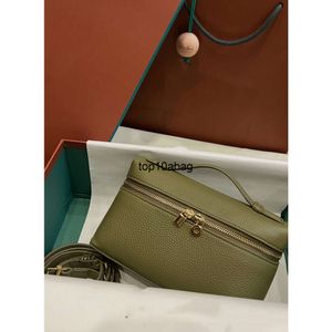 Loro * Pianaa Sacs 9a Qualités Boîtes Bento Bento Fashion Extra Pocket L19 Genue Cuir Designer Top Quality Quality Two Way Zipper Handsbags Ag2