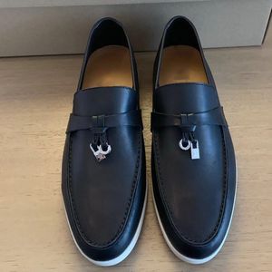 Loro Pianaa Loro Piano LP Mens LP Brand LP et femmes chaussures formelles Toplevel Cashmere Chaussures décontractées Chaussures de créateurs