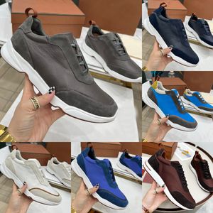 Loro Pianaa Loro Piano Sneako Designer Walk Men Casual EVO Shoe Top Quality Luxury Mesh Sports Training Sneakers