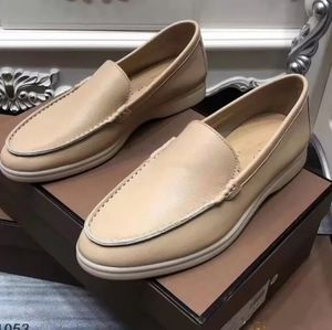 Loro Piano Loro S Best Kwality Women 2022 Mens Loafers schoenen Flats Dress Shoes Brits Style Casual Velvet Leather Low Top Summer Walking