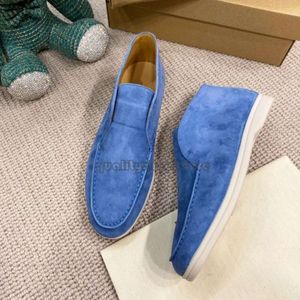 loro piano Luxe Designer LP loafers Casual Schoenen Enkellaarsjes Mode Dames Instappers Heren Wandelschoenen Klassieke Korte Laars Designer voor Unisex DressUMXI