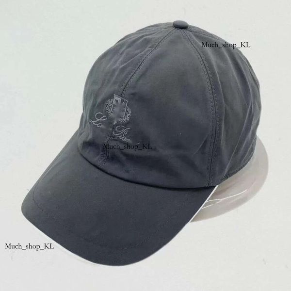 Loro Piano-Shoe Gorra de béisbol Diseñador para hombre Gorras para mujer Moda Gorra de béisbol Sombreros de cachemira de algodón Sombreros ajustados Casquette de verano Playa Sombreros de lujo 713