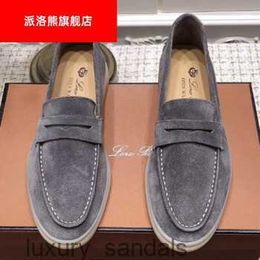 Loropinas Shoes Chaussures décontractées Breloques d'été Mocassins de marche Patro Bear Loropinas Femmes et Hommes Lefu Chaussures Plates Douces Chaussures Simples 2024 Printemps été Nouveau Lazy Bean Sh HB6Y