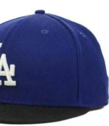 Los Angeles Baseball Team Full Closed Caps Estate SOX LA NY lettera gorras bone Uomo Donna Casual Sport all'aria aperta Cappelli aderenti Chapeau Cap casquett A7