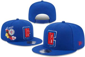 Los Angeles''Clippers''Ball Caps 2023-24 gorra de béisbol de algodón de moda unisex sombrero snapback hombres mujeres sombrero para el sol bordado primavera verano gorra al por mayor