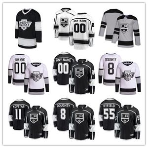 Los Angeles Custom Kings Hockey Jerseys 78 Alex LaFerriere 61 Trevor Lewis 43 Jacob Moverare 31 David Rittich 21 Spence 39 Cam 38 Alex Turcotte