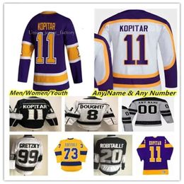 Los''angeles''kings''hockey Jersey personalizado Kopitar Kevin Fiala Adrian Kempe Viktor Arvidsson Blake Lizotte Drew Doughty Sean Durzi Phillip Da 3229