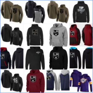 Los Angeles''kings''sweat à capuche hommes femmes jeunesse 2024 salut au Service Therma Performance pull personnalisé Hockey haut à capuche