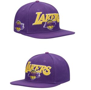 Los Angeles''Lakers''Ball Caps 2023-24 unisex mode katoenen baseball cap Champions Finals snapback hoed mannen vrouwen zonnehoed borduurwerk lente zomer cap groothandel a25