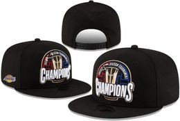 Los Angeles "Lakers''Ball Caps 2023-24 unisexe luxe mode coton Champions casquette de baseball chapeau snapback hommes femmes chapeau de soleil broderie printemps casquette d'été en gros a17