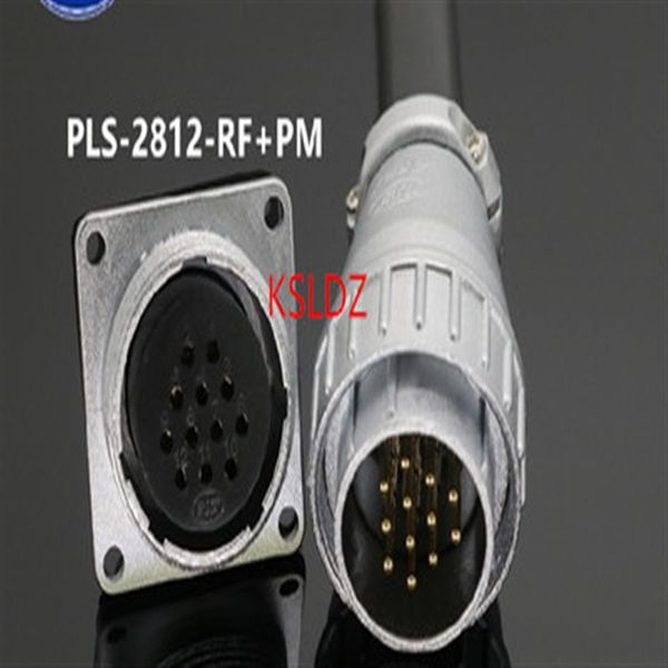 lot 1 pièces lotoriginal Nouveau PLT APEX PLS-2812-RF PM PLS-2812-RF PLS-2812-PMX-R 12PINS Aviation Plug and Socket Co333Q