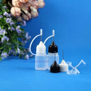 Lot 100 pièces 5 ML LDPE métal aiguille pointe bouchon flacon compte-gouttes en plastique pour liquide compressible livraison gratuite Elerw