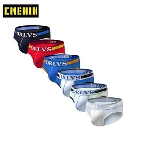 Lote de algodón Patchwork cintura baja Sexy Undenwear Hombres Jockstrap Calzoncillos InnerwearBikini Gay Men Ropa interior Hombre Jock Strap Cuecas LJ201110