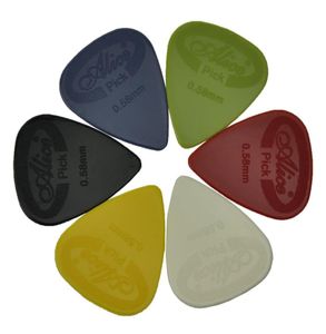 Veel 100 stuks 058mm Alice Plectrums Plectrums voor Akoestische Gitaar2055996