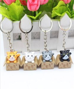 veel willekeurige gemengde stijl mooie cartoon cat sleutel ringen kettingen hanger ornament voor zak auto sleutelhanger ps01296772295