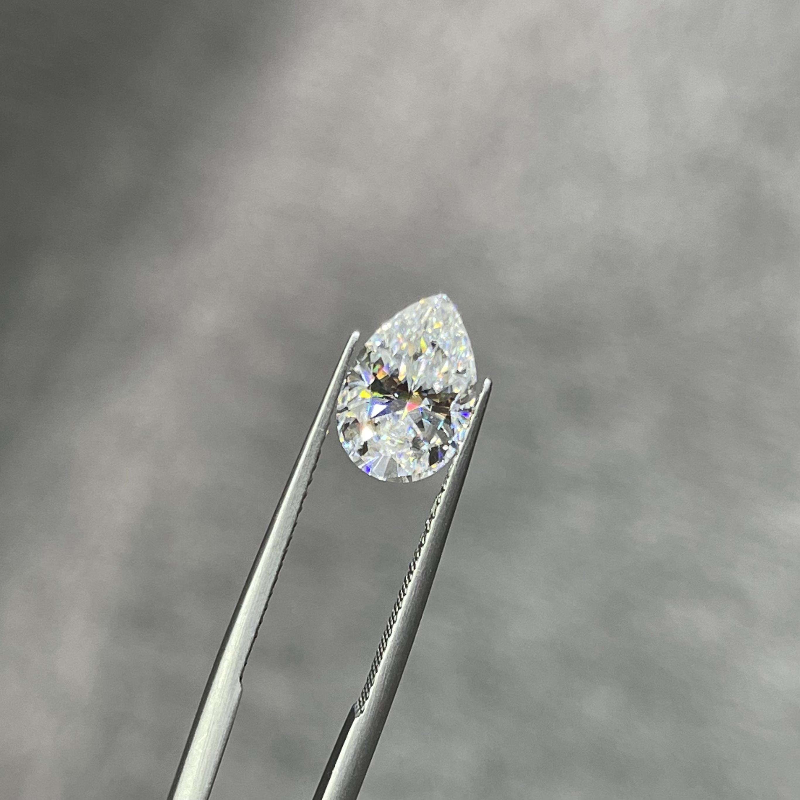 Lotusmaple 0,35ct - 10ct Color D De diamante de água de pedra solta de alta qualidade Corte de gelo