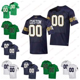 Lou Holtz Jersey Notre Dame Fighting Irish Football Jersey Kyle Hamilton Terry Hanratty 20 C.J. Prosise Will Fuller Gelijkmoedig St. Brown Quenton Nelson Durham Smythe