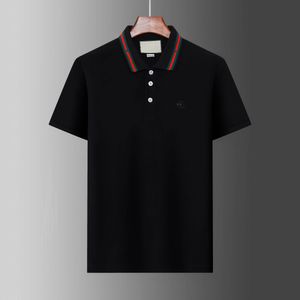 LOU MENS POLO SHIRT HOGE KWALITEIT FASHIVE MENS T-SHIRT LUXE POLO COLLAR PURE COTTONE BEHAKBOORD Borduurbridementsolid Colortop Lou Business Shirt M-XXXL