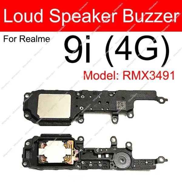 Buzzer de altavoz fuerte para Realme 9 9Pro+ más 9i 9 Velocidad 9SE 4G 5G LOSTENILLO BUZER RINGER RINGER FLEX CABLE