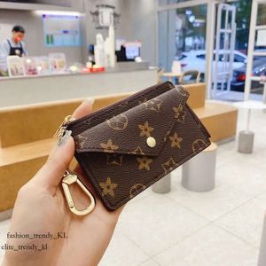 Louies Vuttion Bag Ard Holder Recto Verso Designer Fashion Womens Mini Zippy Wallet Coin Purse Bas Belt Charm Key Pouch Pochette LouiseviutionBag 754