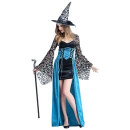Themakostuum Cosplay Halloween Heksenkostuum voor volwassenen Slanke jurkkostuums Nachtclubfeest
