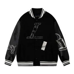 Louiseity Jacket Designer Jacket Mens VIUTONITY Ves à veste de baseball Fashion Womens Letterman Vestes de luxe Embroidred Letter Jacket 7537