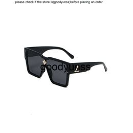 Louisely Viutonly Lvity Designer-zonnebril voor heren UV 400 Vierkant frame Modieuze lunettes voor mannen en vrouwen voor vakantie en reizen