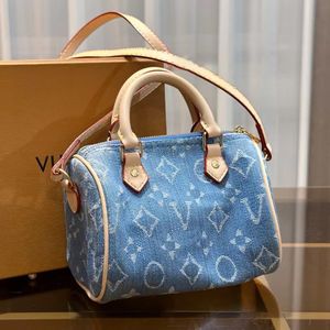 Louiseviution -tassen schoudertassen nano sp Jean tas ontwerper tas schouder denim tas crossbody tas handgreep boodschappentas louisehandbag cluth tas tas tas 863