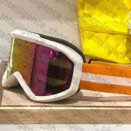 Gafas de sol diseñador de Louiseviution gafas de esquí Profesional de lujo Gafas de alta calidad a prueba de niebla a prueba de niebla de doble capa zapato de nieve al aire libre 68