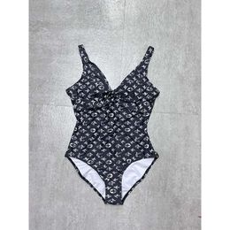 Louiseviution luxe trendy merkontwerper lvse zwempak vrouwen vintage deksel bikinisets badmode bedrukt badpakken zomers strand slijtage 508