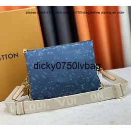 Louiseviutionbag Luis Vuittons Sac à main sac à main transborbant des femmes de haute qualité sac de chaîne de bracelet de haute qualité sac de jean bleu s3
