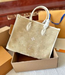 LOULS onthego Designer Tote bag sacs à main de luxe Tricoté logo imprimé brodé Luxury Designer Sac à main Summer limit Top Quality totebags classiques34cm