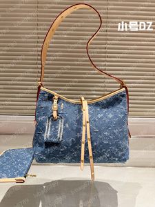 Louls Vutt Carryall Nouveau sac de banlieue Designer Sac fourre-tout denim portefeuille de sacts à main