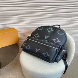 Louls Vutt Graffiti Shopping Women's Universal Luxury Livre de luxe Sac à dos Sac à dos et créateur de 38 cm Sac en cuir de sac pour femmes