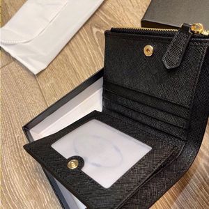 Louls Vutt Handbag Purse Box 11x10cm portefeuilles saffiano court italien luxurys concepteurs monnor lettres dorées