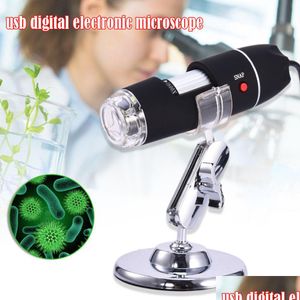 Loepen Loepen 1600X 1000X 500X Led Digitale Microscoop USB Endoscoop Camera Microscopio Vergrootglas Elektronische Stereo Bureauloep Microfoon Dhbkf