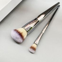 Love Beauty – pinceaux de maquillage complets, mélange de correcteur, poudre minérale de polissage 203, fond de teint rond, fard à paupières, outils cosmétiques, 206