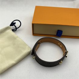 Amour Bracelet marque bijoux de luxe Bracelet femme designer cuir bracelet haut de gamme élégant cadeau de mode avec logo et boîte