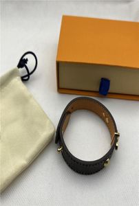 Love Bracelet marca de joyería de lujo Brazalete diseñador femenino pulsera de cuero de gama alta elegante regalo de moda con logo y box3443005