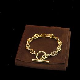 Bracelet d'amour bracelet de créateur H pendentif collier bracelet ensemble numéro rond qualité française mode classique bijoux féminins cadeau d'amour Saint Valentin