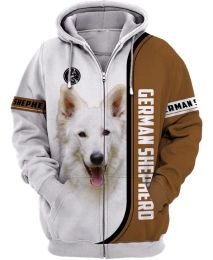 Love Dog allemand Shepherd 3d Sweat à capuche imprimé Hommes pour femmes Sweat à capuche à hache-ferme