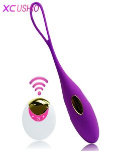 Love Egg Vibrator Draadloos 10 Speed Trillingen Afstandsbediening Vibrerend Ei G-spot Vibrator Seksspeeltje voor Vrouw Y181026057384617