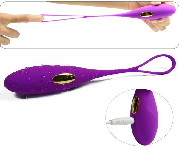 LOVE EGG VIBRATEUR EN VIBLATIONS DE VITESSE sans fil à 10 vibrations vibrantes Egg g vibrateur Sex Toy pour femme 9124320