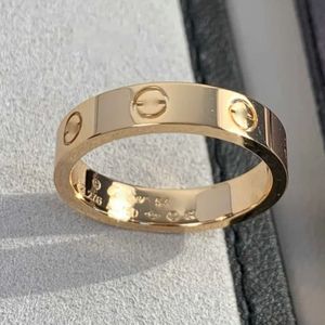 Love Gold Ring Wedding Chinese gratis verzending Engagement Love Band Rings Designer for Women Hoge kwaliteit 316L Roestvrij staal Jewley