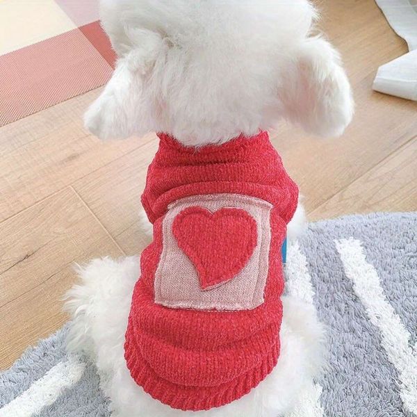 Love Graphic - Suéter para perro, ropa para cachorros, ropa para mascotas, otoño e invierno para perros pequeños