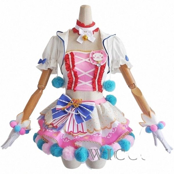 Love Live Tojo Nozomi Fée idolâtrée Maid Cosplay Costume Anime Uniforme Halen Carnaval pour les femmes Kawaii Dr Lolita Jupe p9vo #