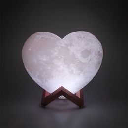 Amour Moonlight, lumière nocturne, lumière de l'atmosphère