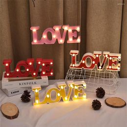 Panneau lumineux Led néon d'amour, décor de saint-valentin, salle de mariage, chambre à coucher, atmosphère romantique, accessoires de décoration, fournitures de fête 209d