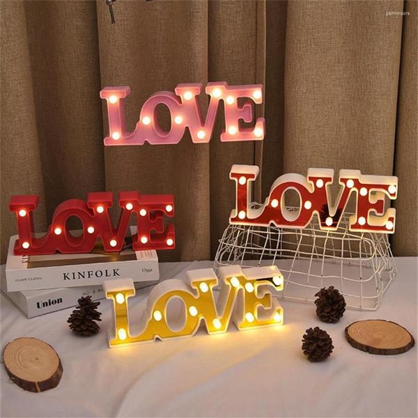 Love Neon Lights Led Sign Valentines Day Decor Wedding Room Dormitorio Ambiente romántico Decoraciones Props Party Supplies338W